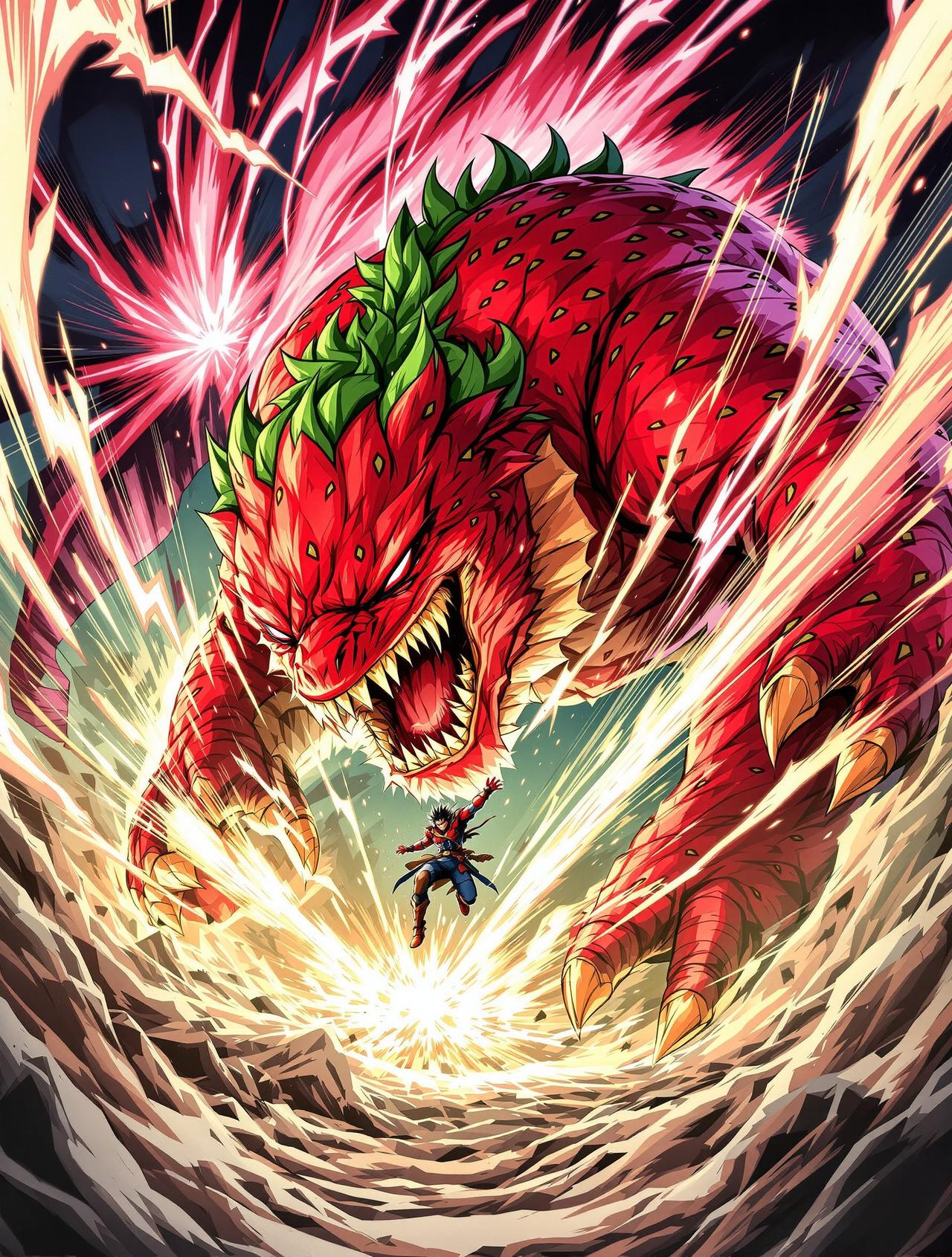 莓兽纪元 - 3d漫画连载作品封面