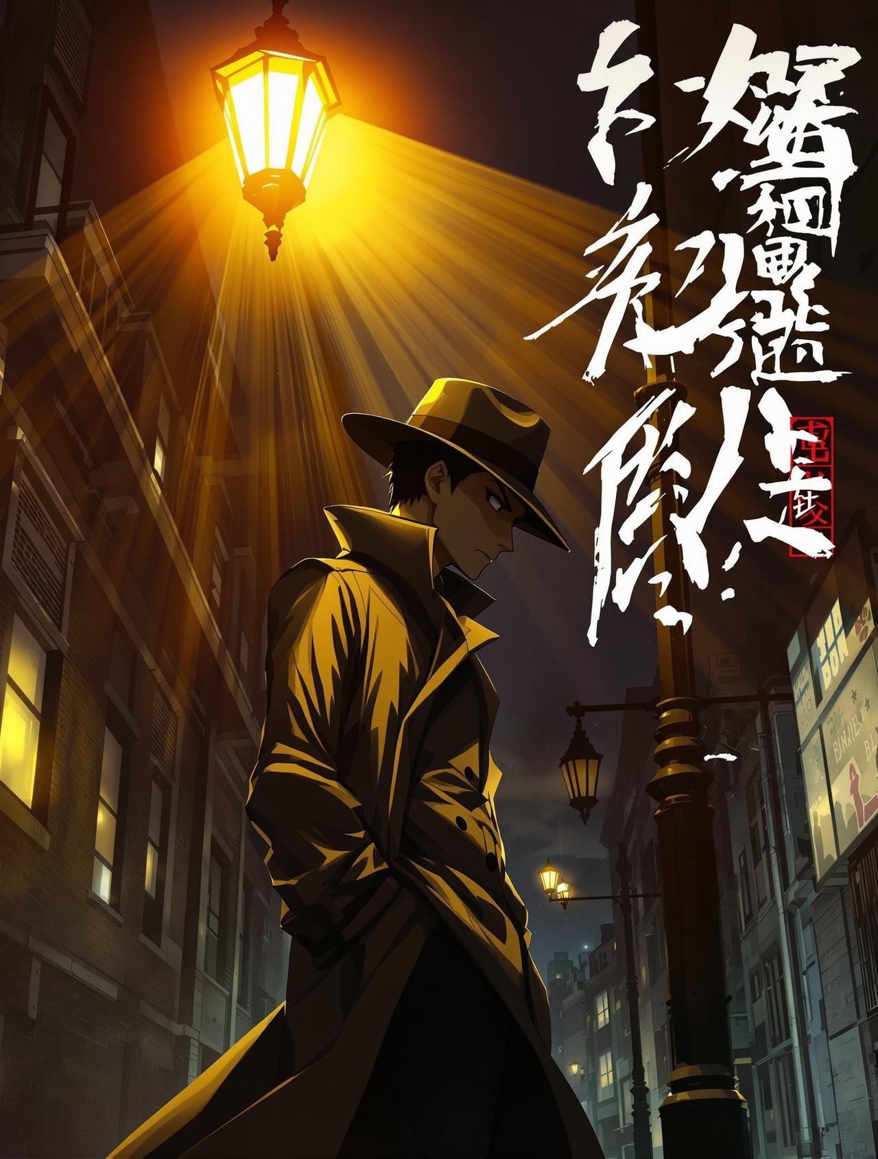 暗夜侦探社 - 3d漫画连载作品封面