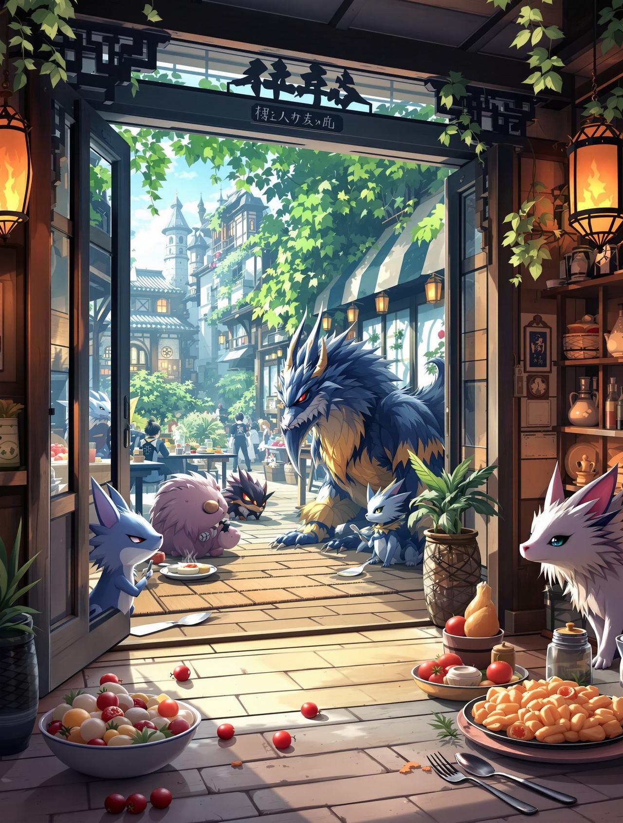异世界食堂 - 3d漫画连载作品封面
