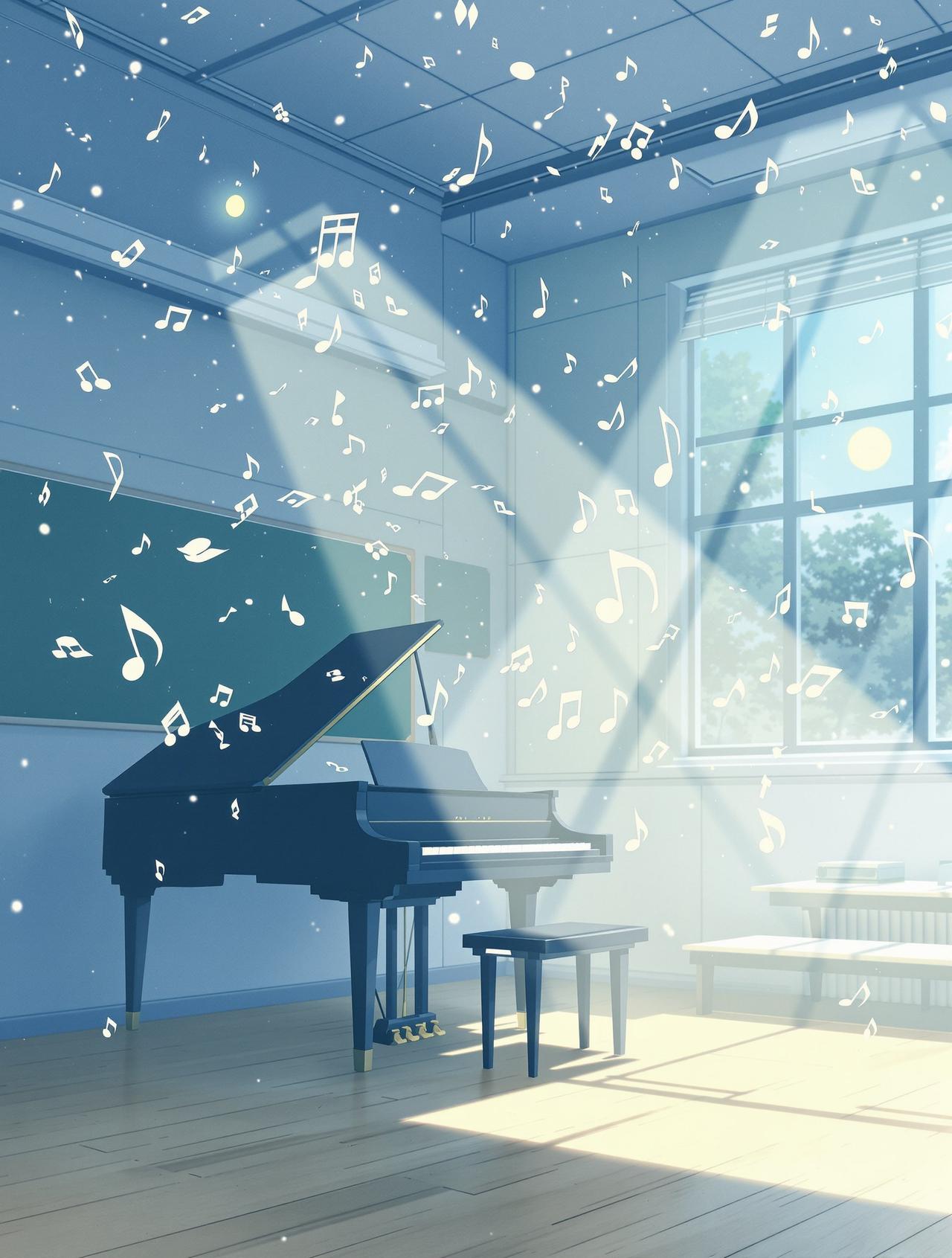 音乐教室的幽灵 - 3d漫画连载作品封面
