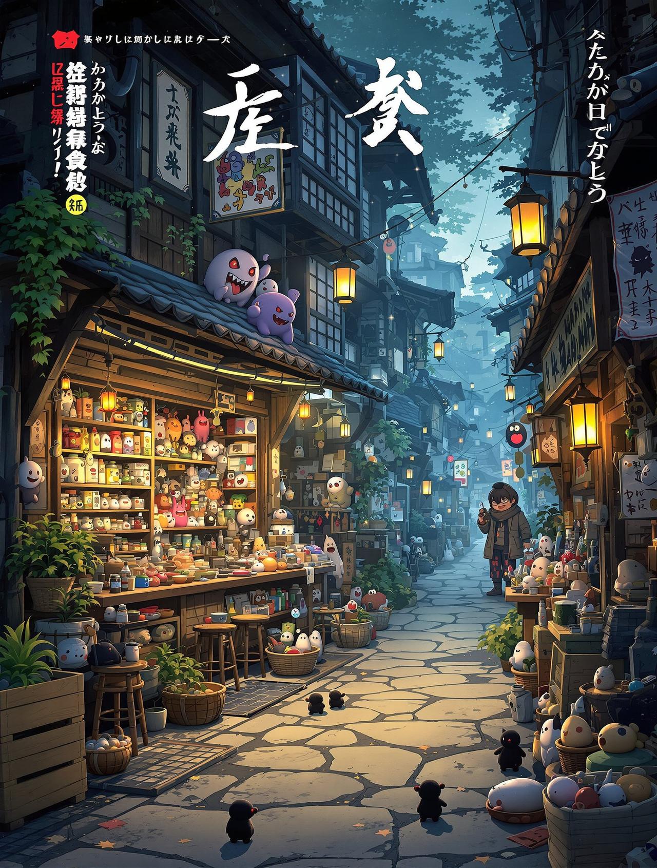 妖怪杂货铺 - 3d漫画连载作品封面